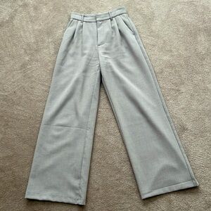 Abercrombie & Fitch Beige Wide Leg pants
